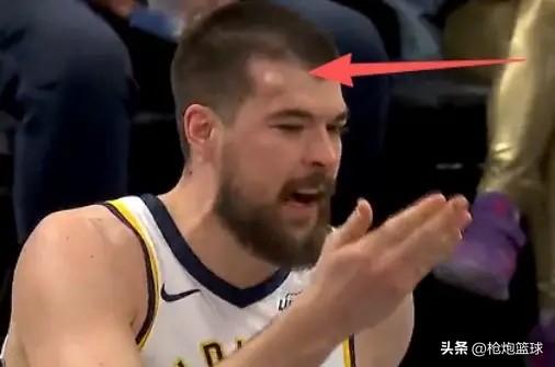 克林根下手真狠啊

开拓者127-119领先步行者，第四节比赛中，步行者中锋祖巴