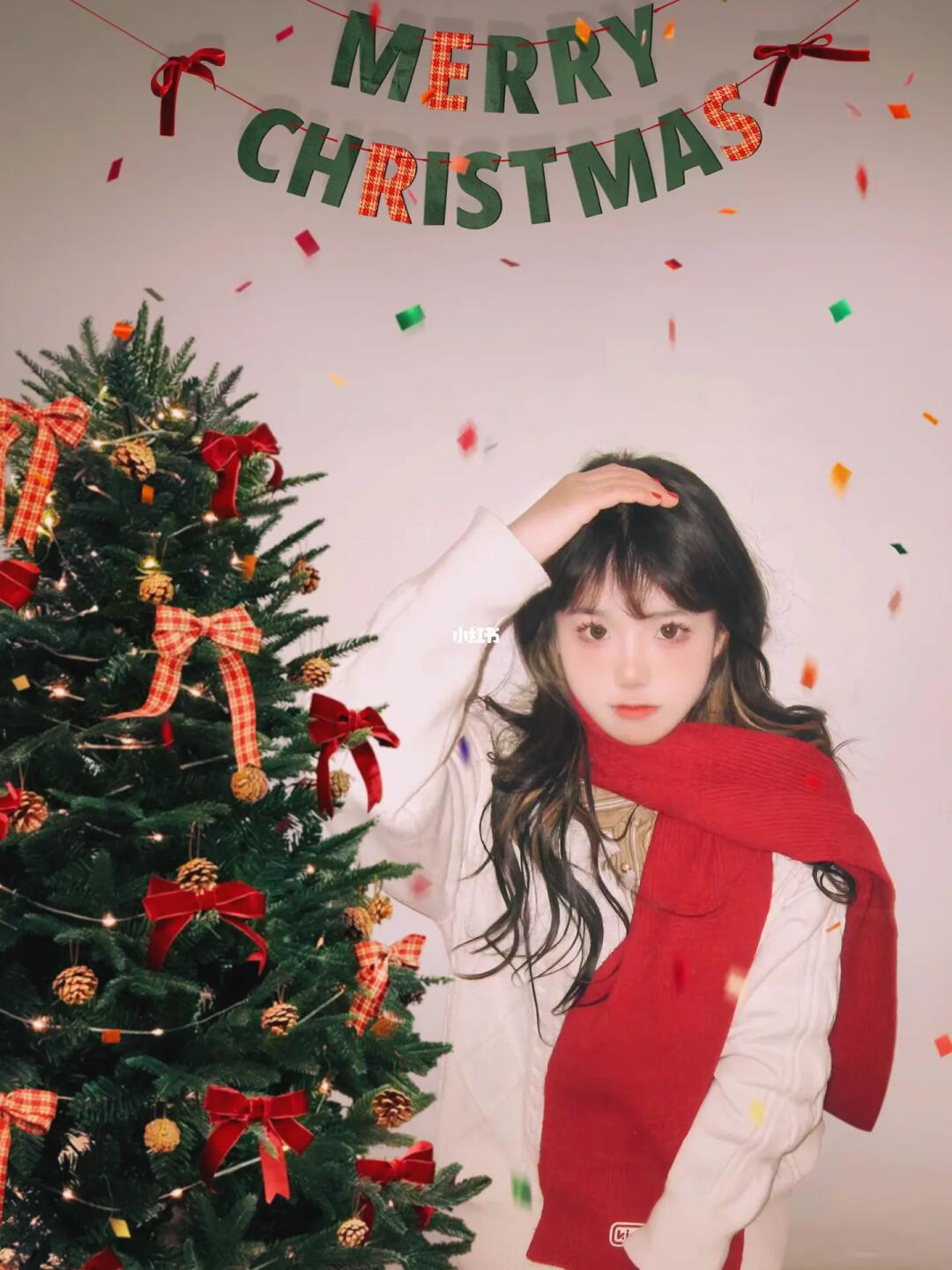 没有圣诞树但是我会P！！！