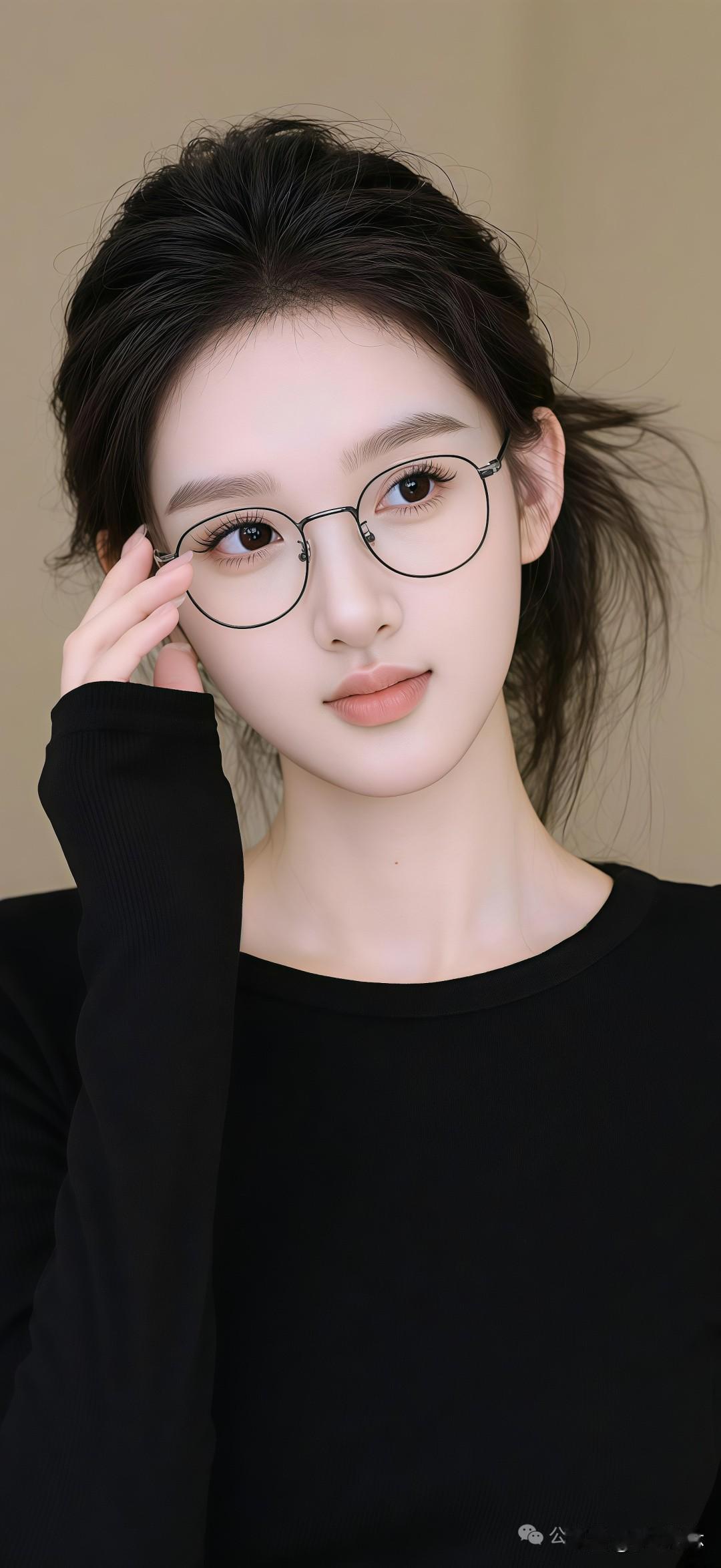 梦幻古风少女，温柔似水，花间仙子梦幻少女风 红衣古风少女 梦幻仙境少女