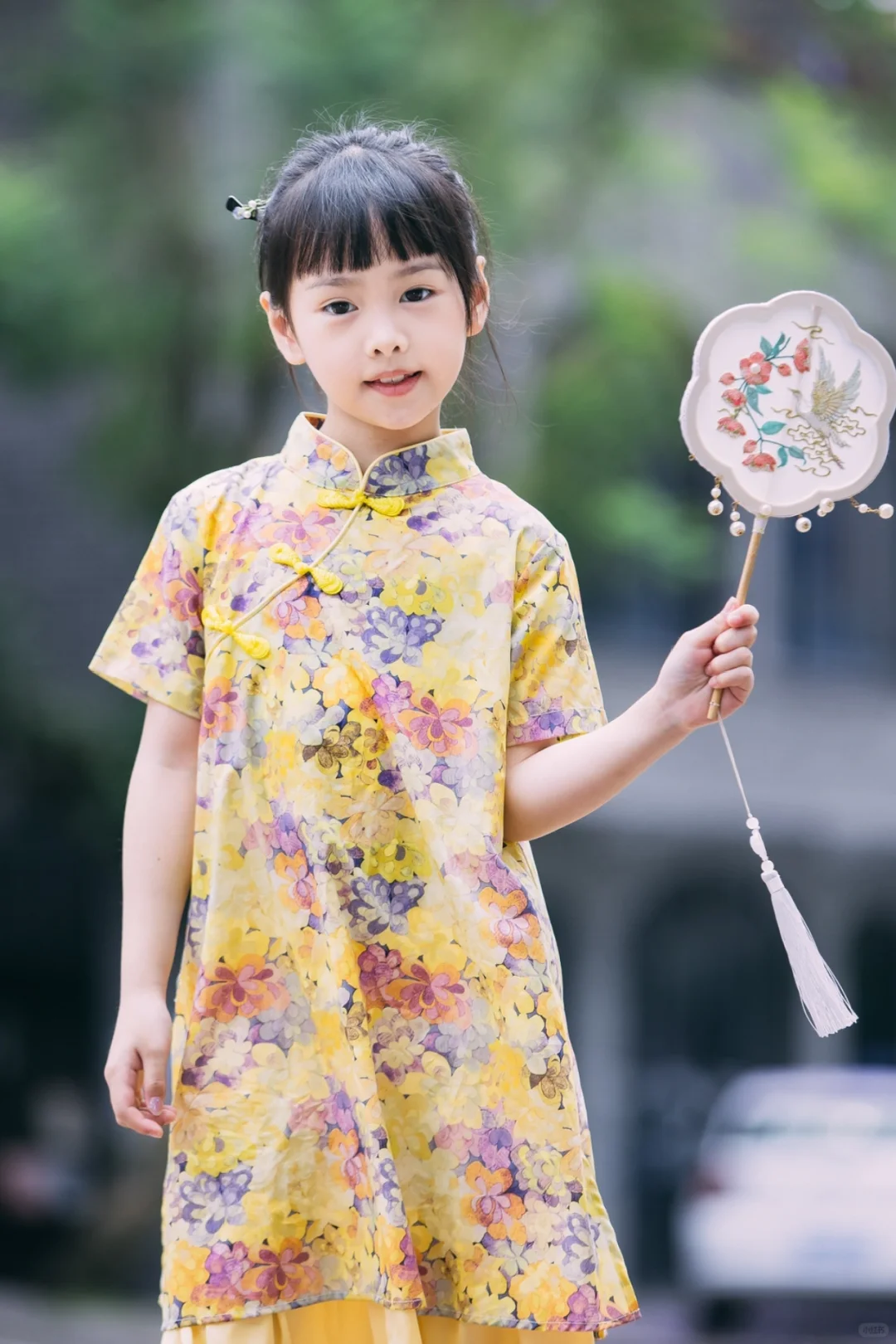 女儿长得一般，拍的一般，笑起来绝了……