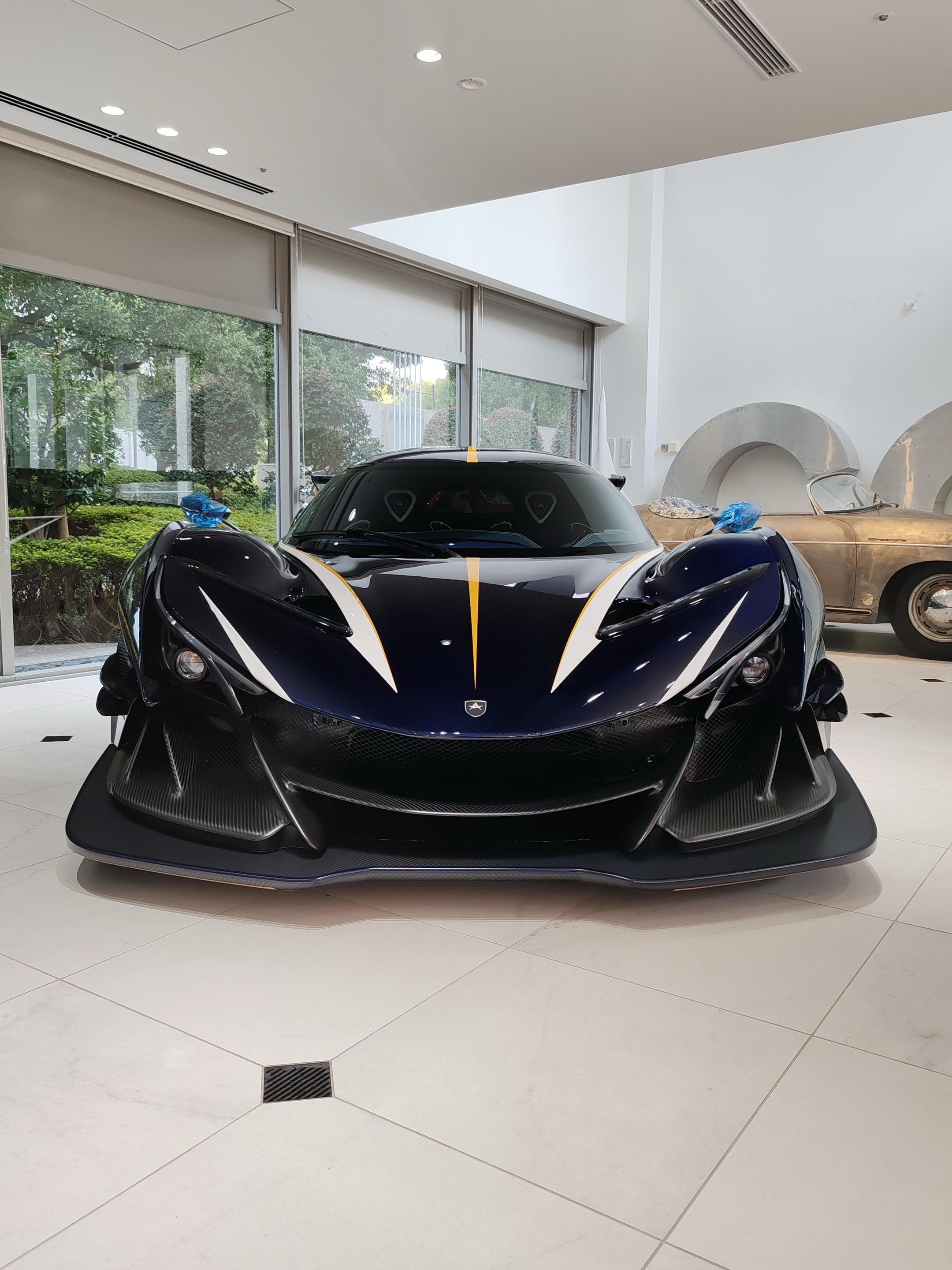 登不了月的阿波罗IE，实车造型真的太夸张了