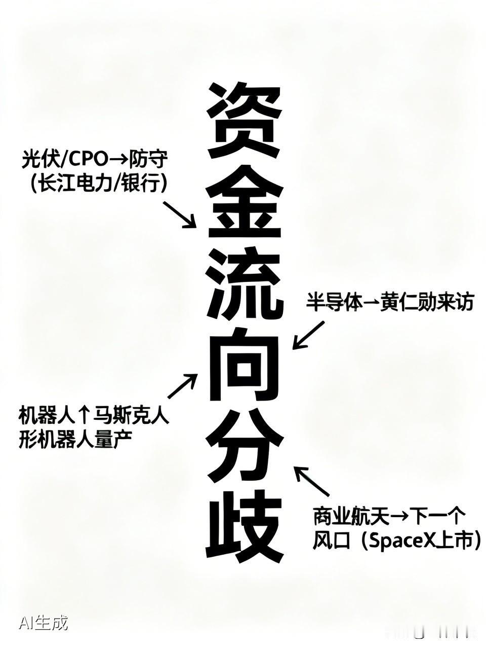 A股的各路资金，今天依旧分歧巨大。
光伏、cpo获利了结的资金，
一部分去了防守