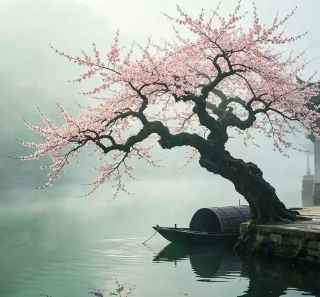 晚安，三无量。吟诗好向月中宿，一叫水天沙鹤孤。 