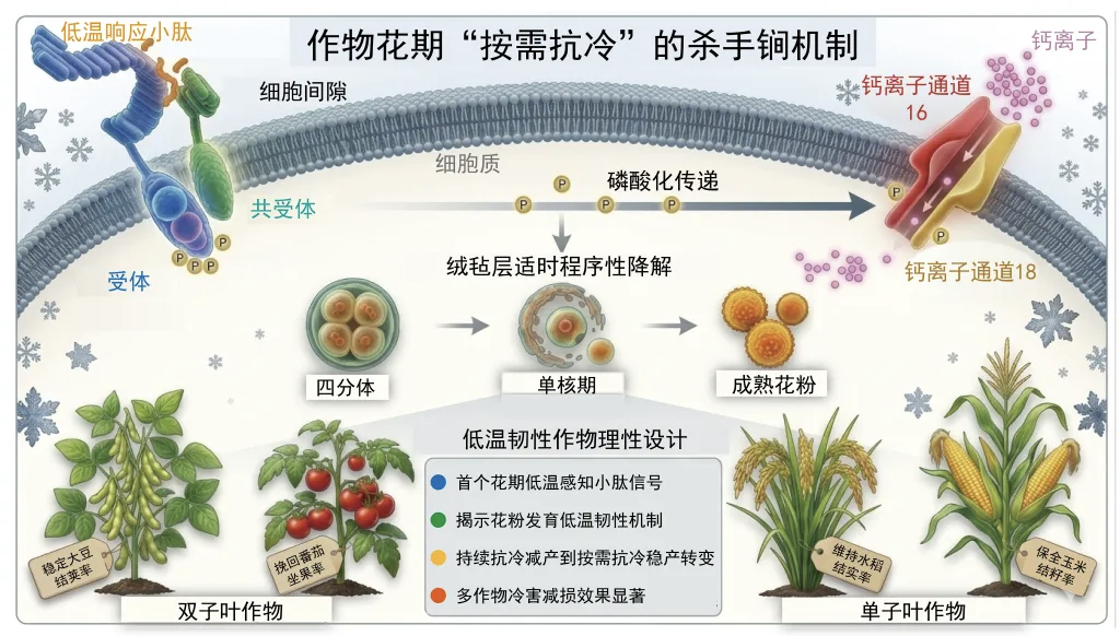 【科学家为庄稼装上“抗冷保险”？】冷害，是农业生产的“隐形杀手”。联合国粮农组织