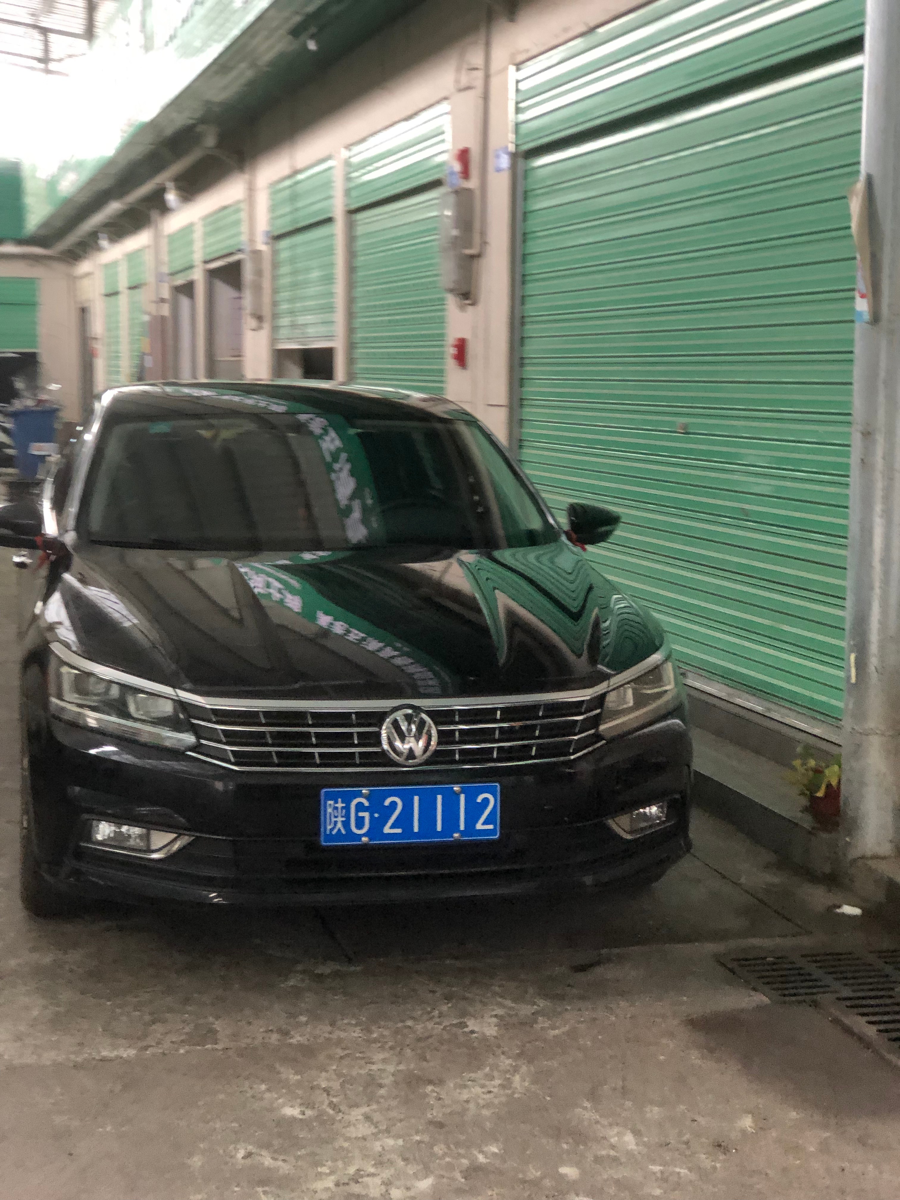 全球车牌 陕G21112大众帕萨特 安康