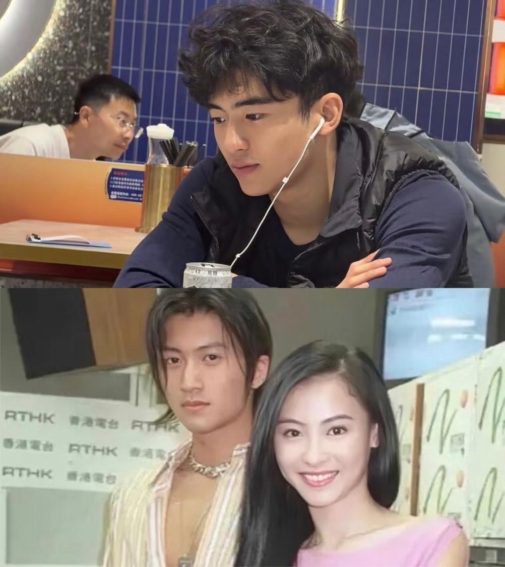 有网友偶遇谢霆锋张柏芝大儿子晒照片，
很多人评价说跟父母没得比，
但这眉眼五官很