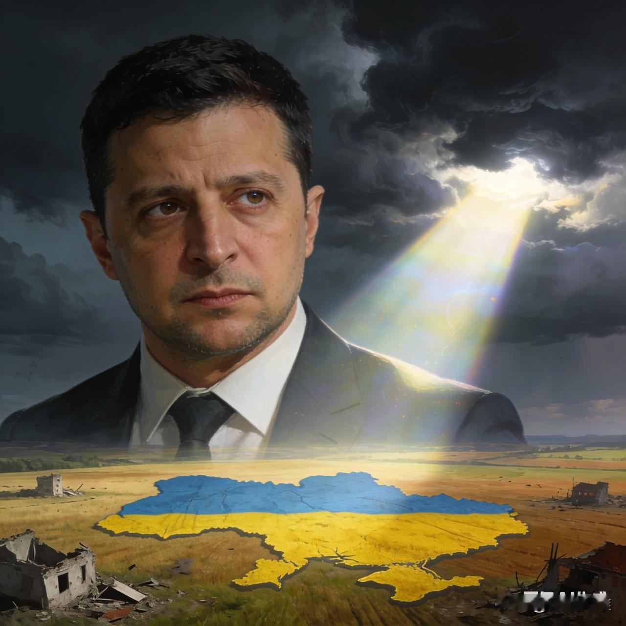 站在2025年12月的当下，泽连斯基的命运已走到悬崖边缘，其前景整体趋向悲观。他