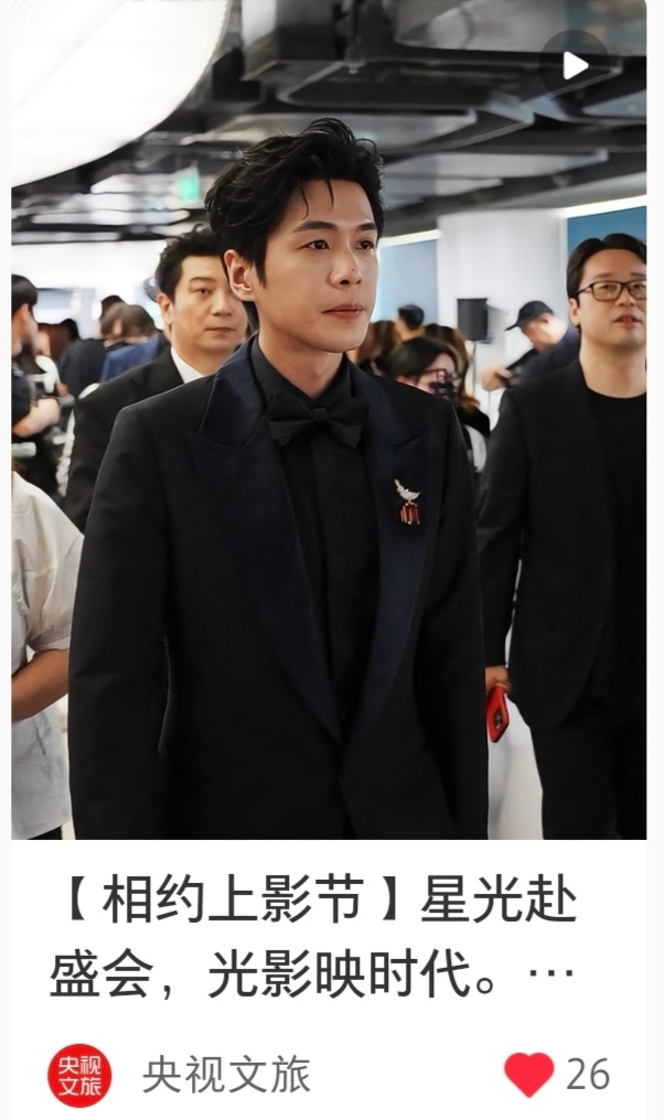 张若昀 年会不能停2 张若昀开端之送不到的快递 央视文旅小红书介绍上海国际电影节