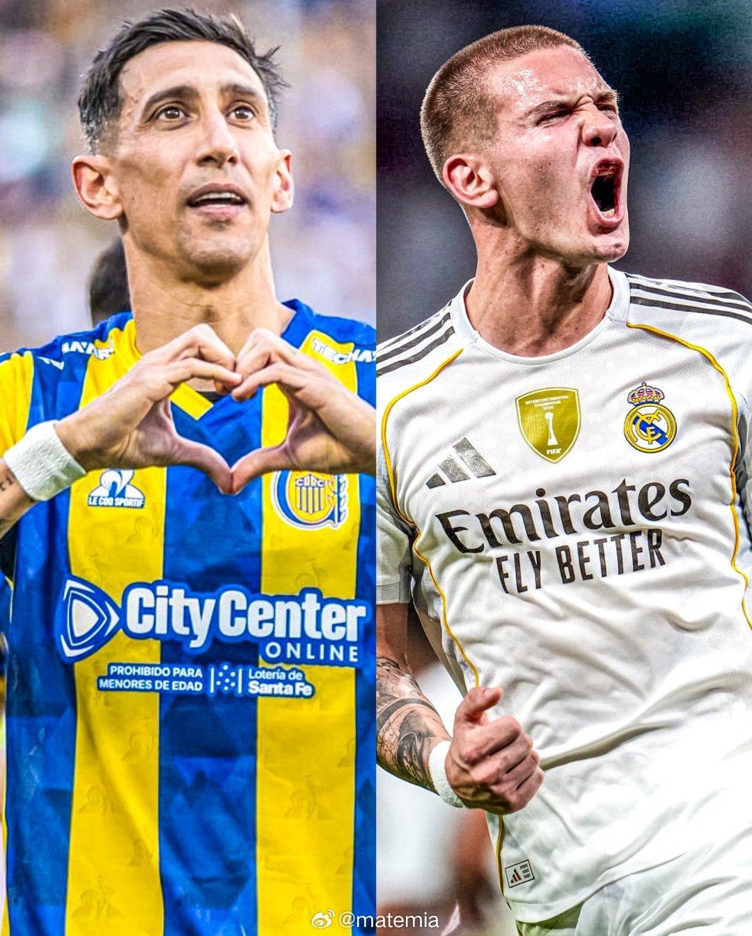 马斯坦托诺[超话] 🎙🇦🇷 前皇马和国家队前辈安赫尔·迪马利亚谈到了弗朗哥