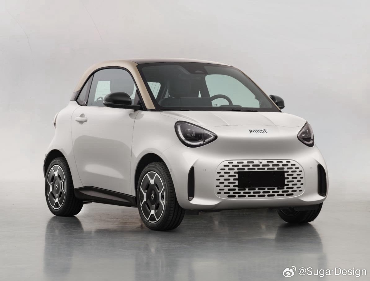 众望所归！smart 2来啦！车身尺寸2764*1669*1555mm，轴距18