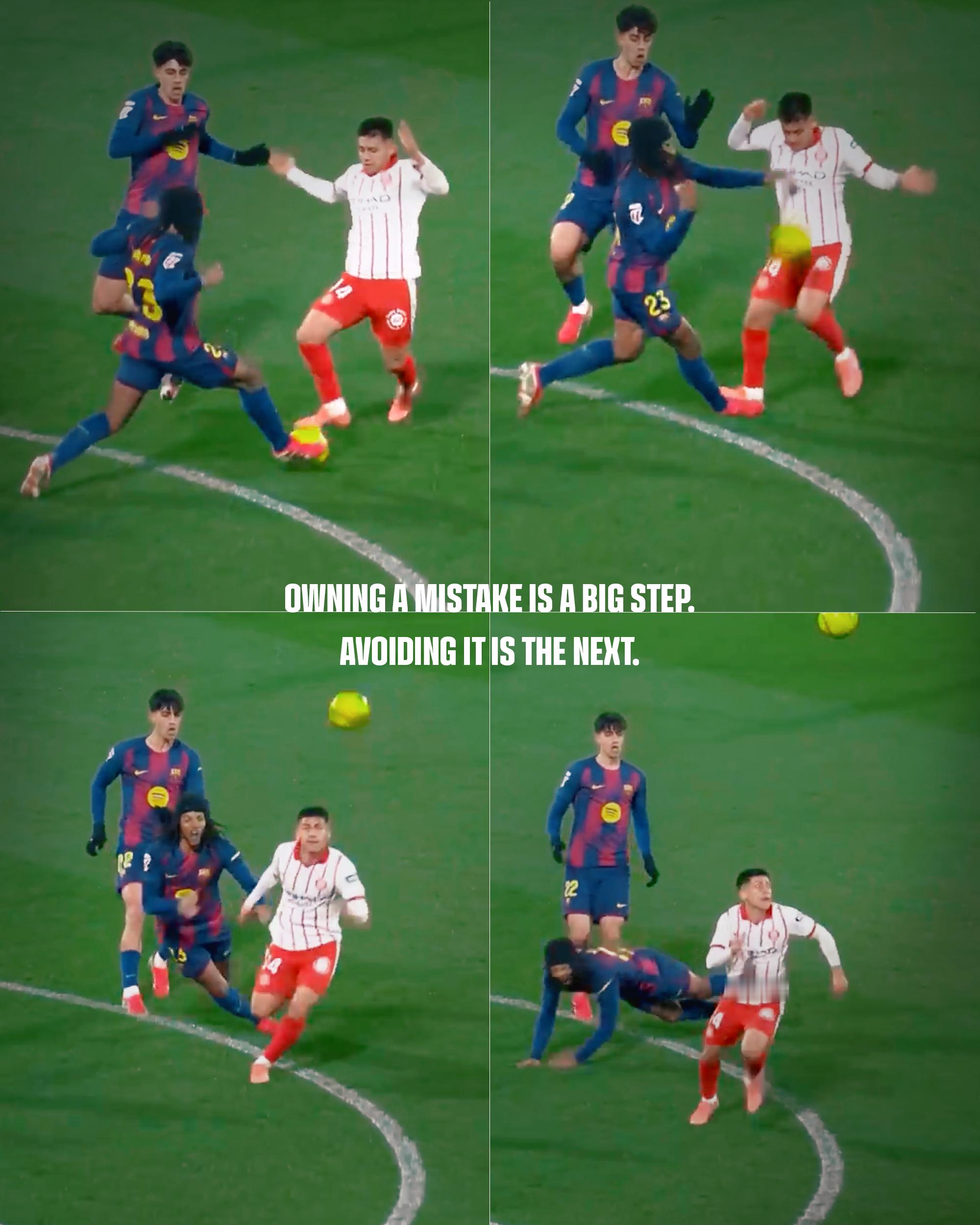 承认错误是重要的一步避免重演是下一步巴萨 🔴🔵 ForçaBarça