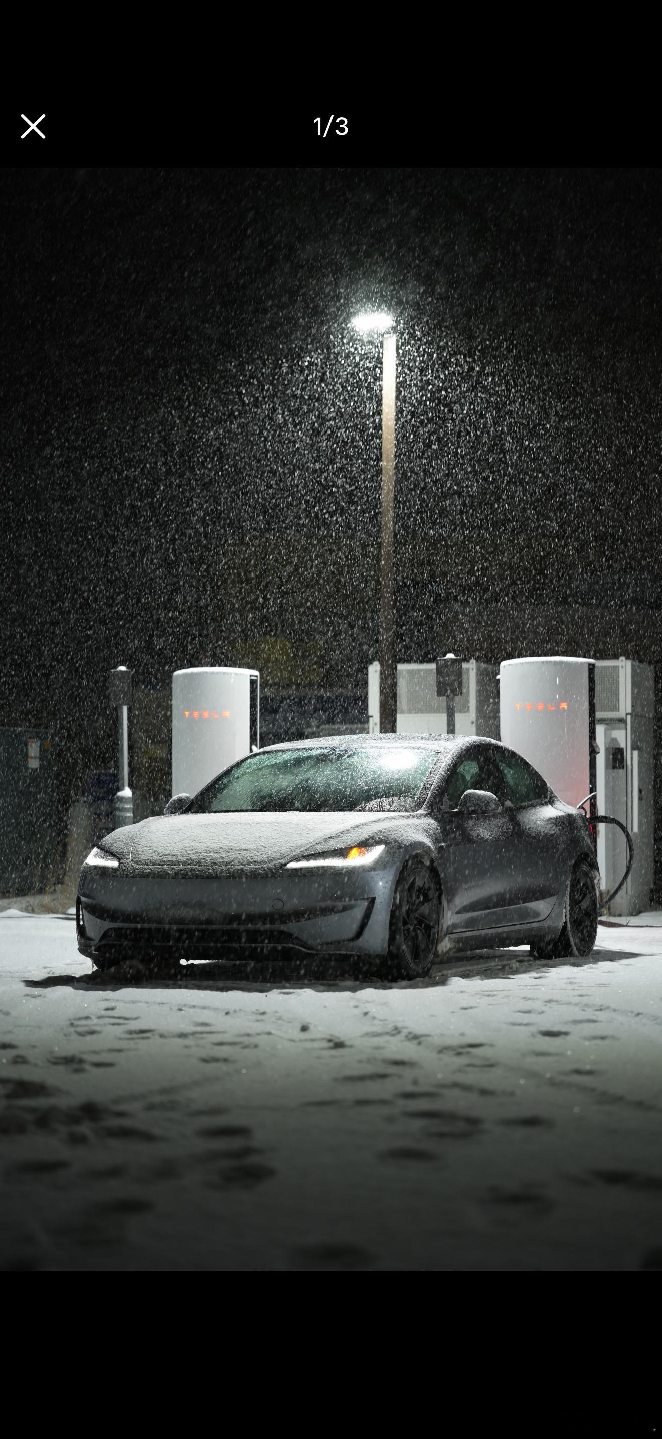 在小红薯刷到的几张Model 3 Performance的图帅帅帅