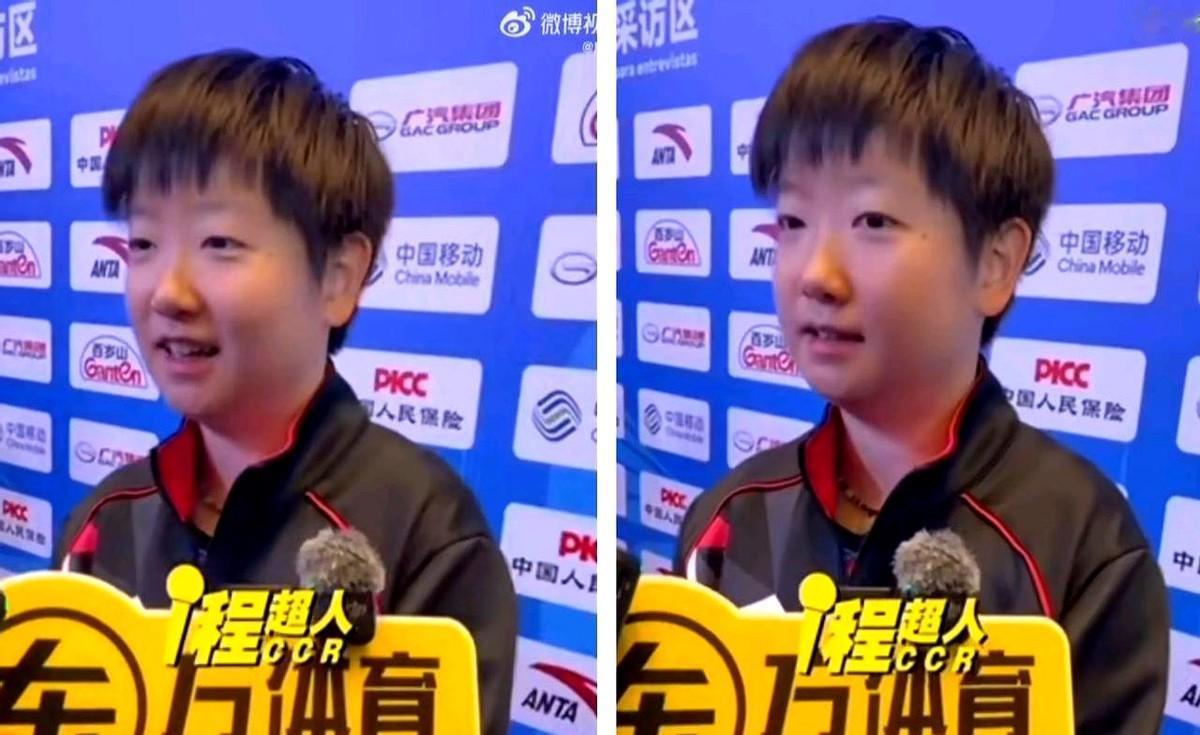 25岁就被喊“老将”？这回应笑翻网友！

记者让她寄语青年混双选手，当场乐了：“