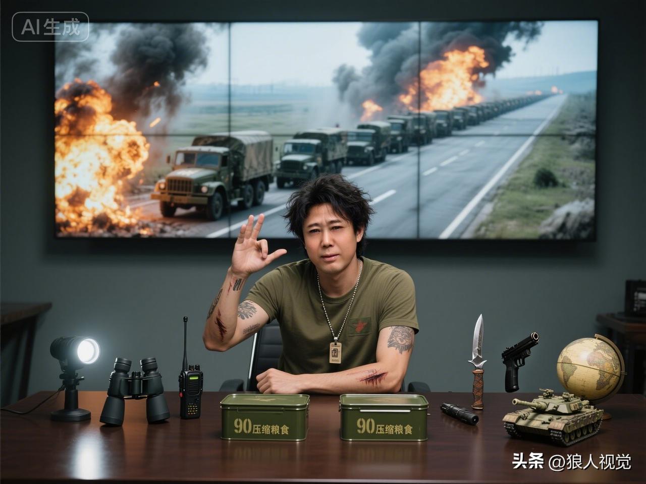 《人类存亡一分钟》
       人类离灭绝最近的一次，只差1分钟
      