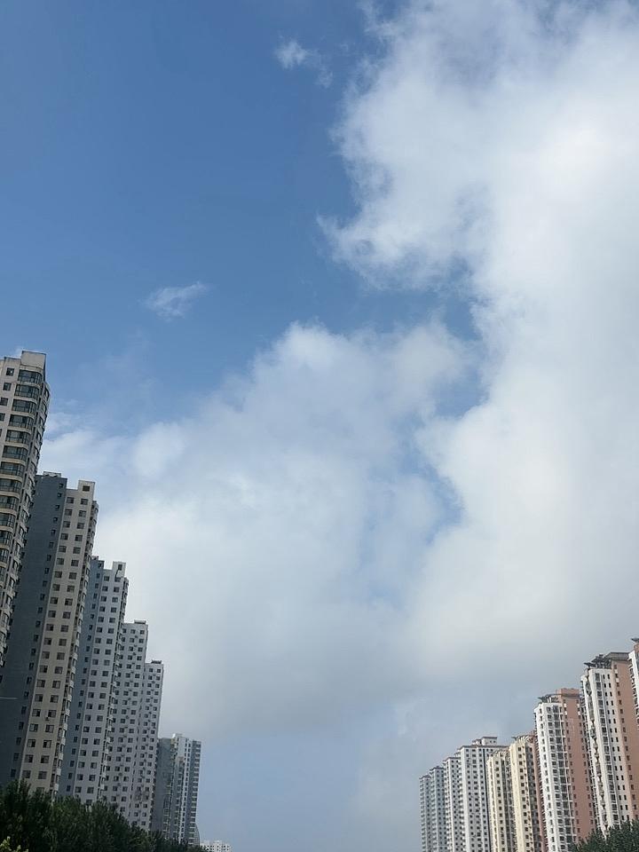 我的今日状态：😁轻松愉快
我这里的天气：🌤️多云