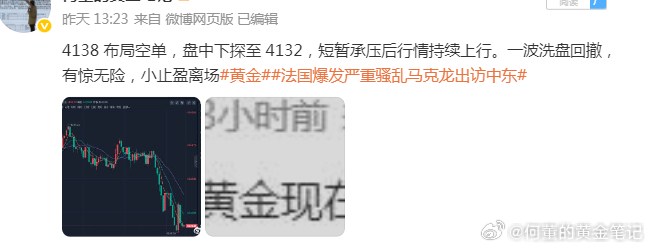 每日总结  10 月 20 日第一单：4141 空单 - 4130  止盈 11