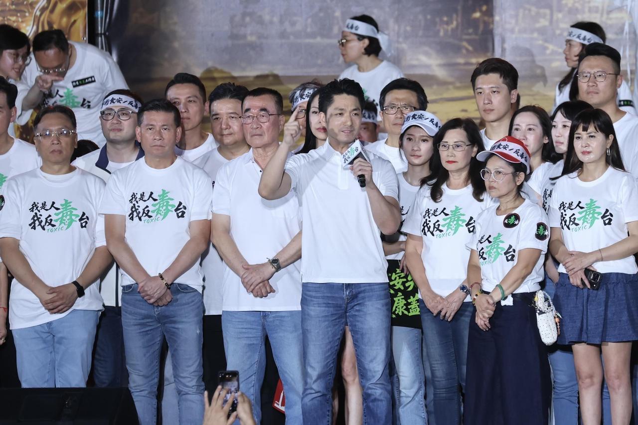 恍惚间仿佛再次看到“红衫军”的身影，台湾社会“民主大戏”再度上映，来自四面八方的