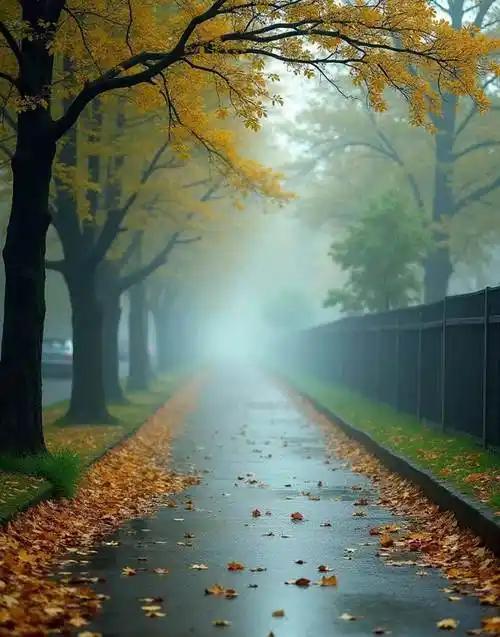 下联：异域秋凉入景深。

（图片来自网络）