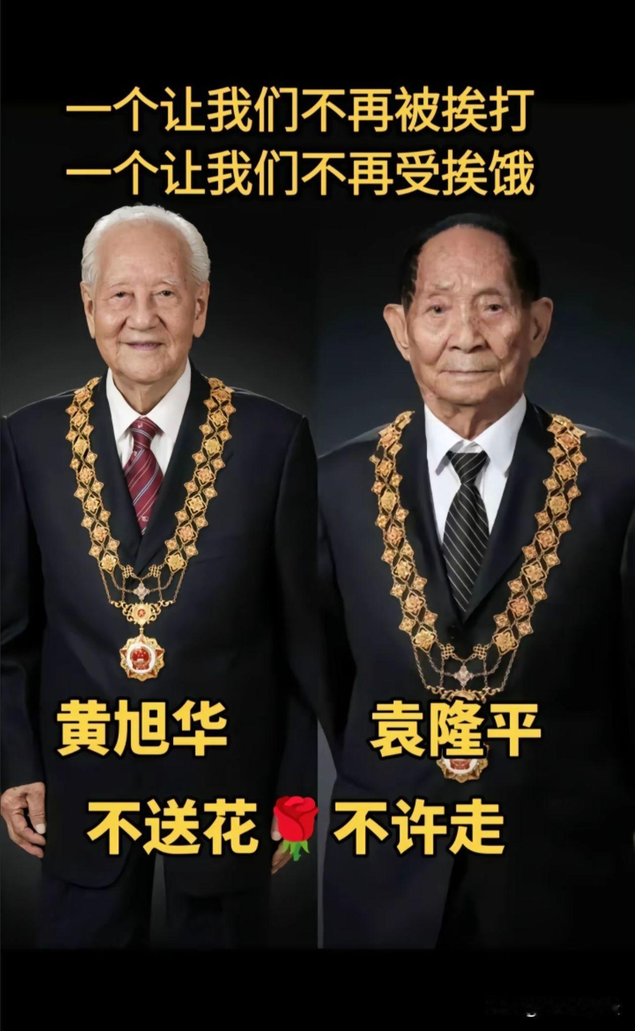 人生至善之境
或许恰似袁隆平、黄旭华两位国士这般
为国家与人民奉献一生
袁隆平深