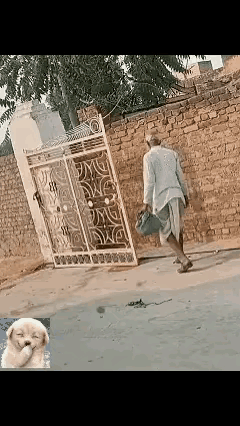 门的意义就在于有人要穿过。不然便是形同虚设。老头尊重了门的存在，虽然完全可以无视