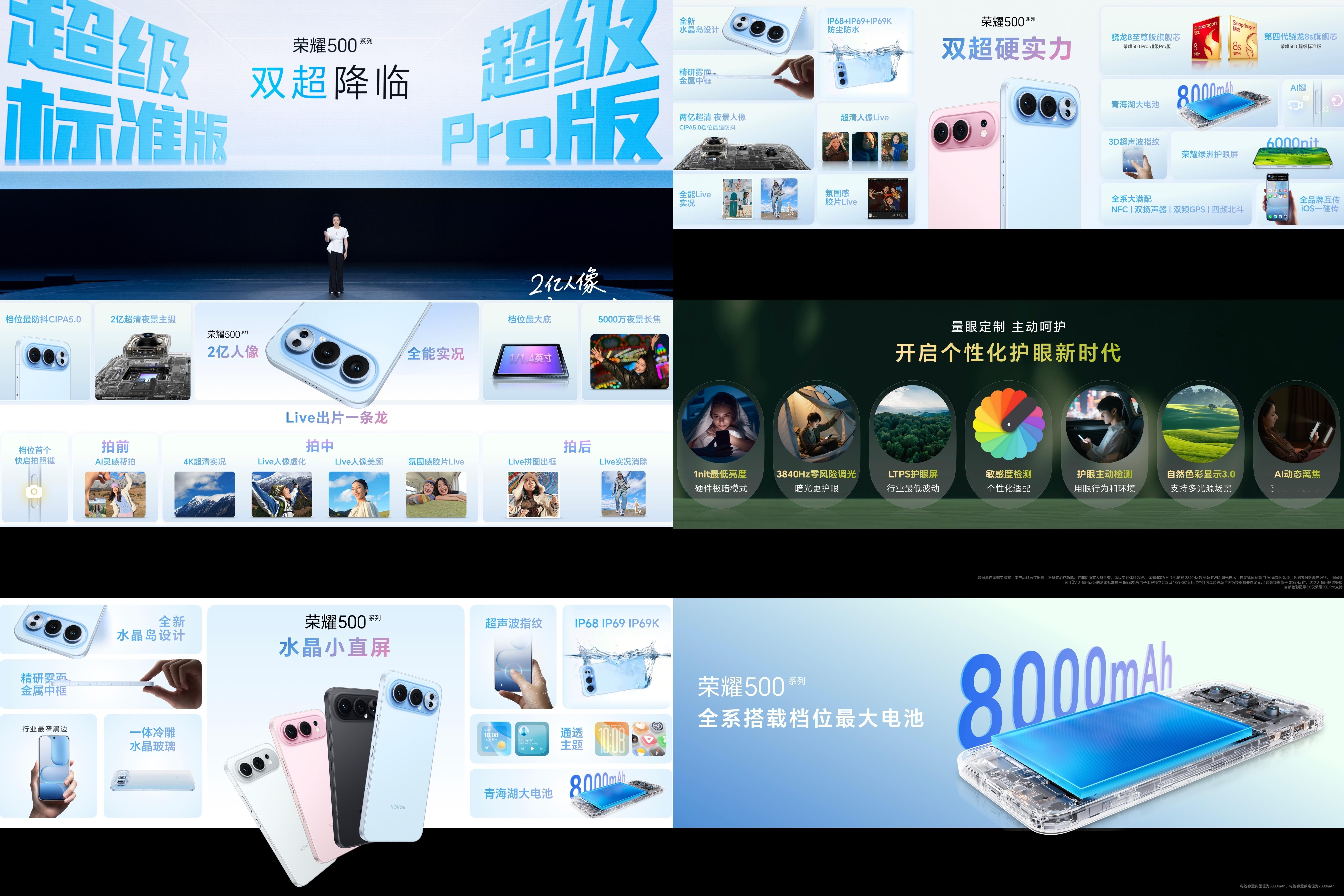 荣耀500系列价格真香，荣耀耳夹耳机2 Pro惊艳亮相11月24日，荣耀新品发布