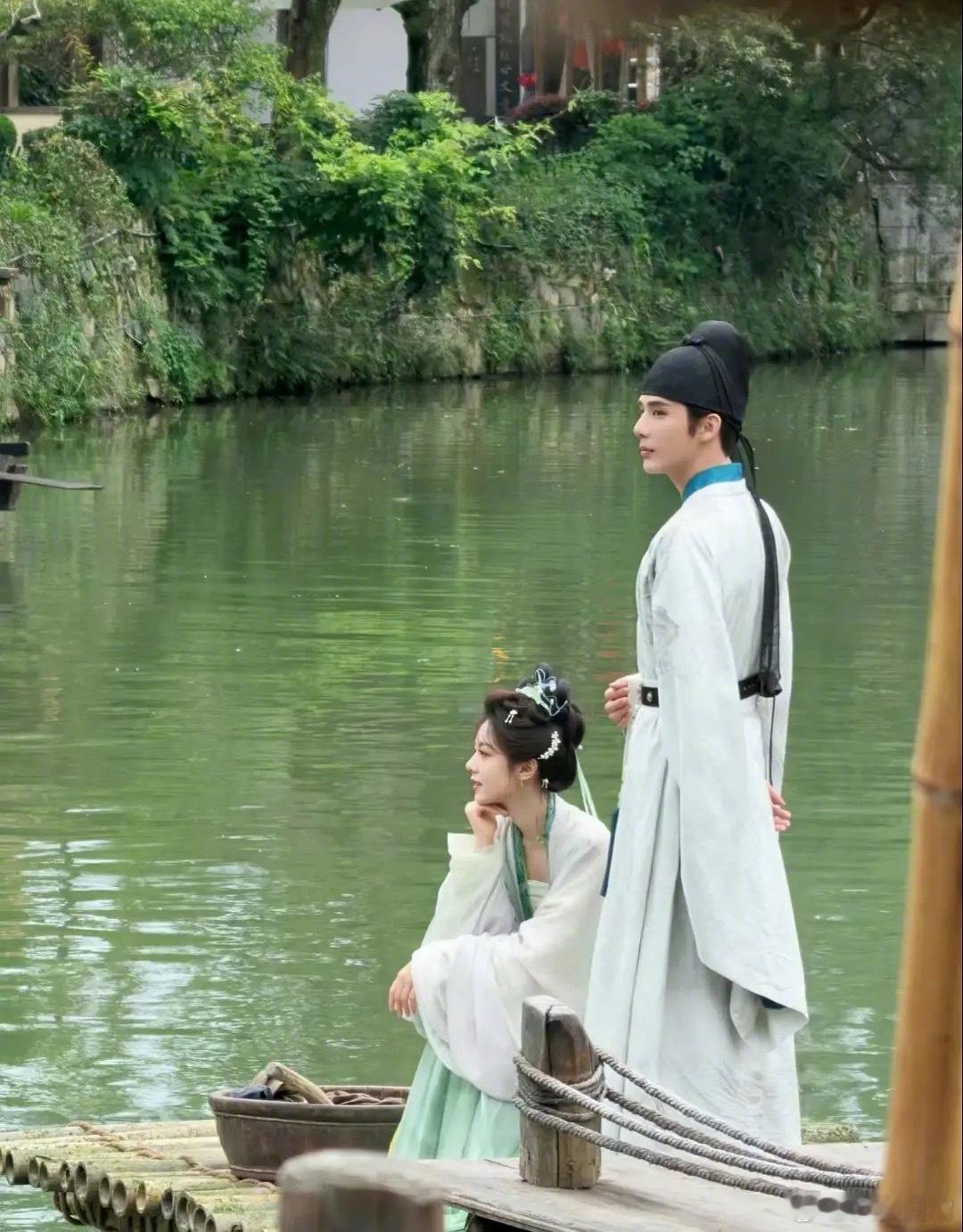 王安宇、赵今麦《一念江南》最新同框路透 一念江南赵今麦路透