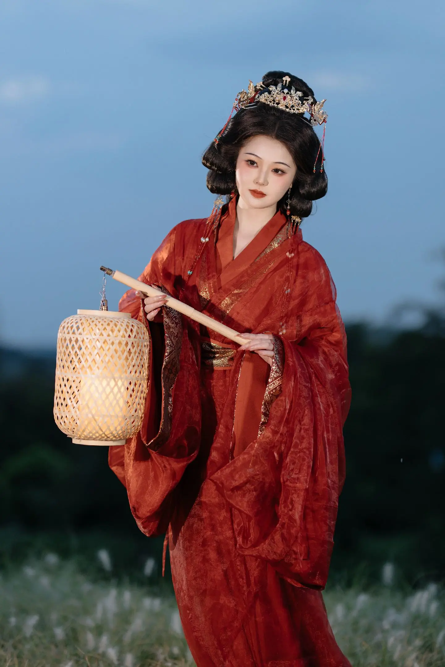 红色多好看啊～