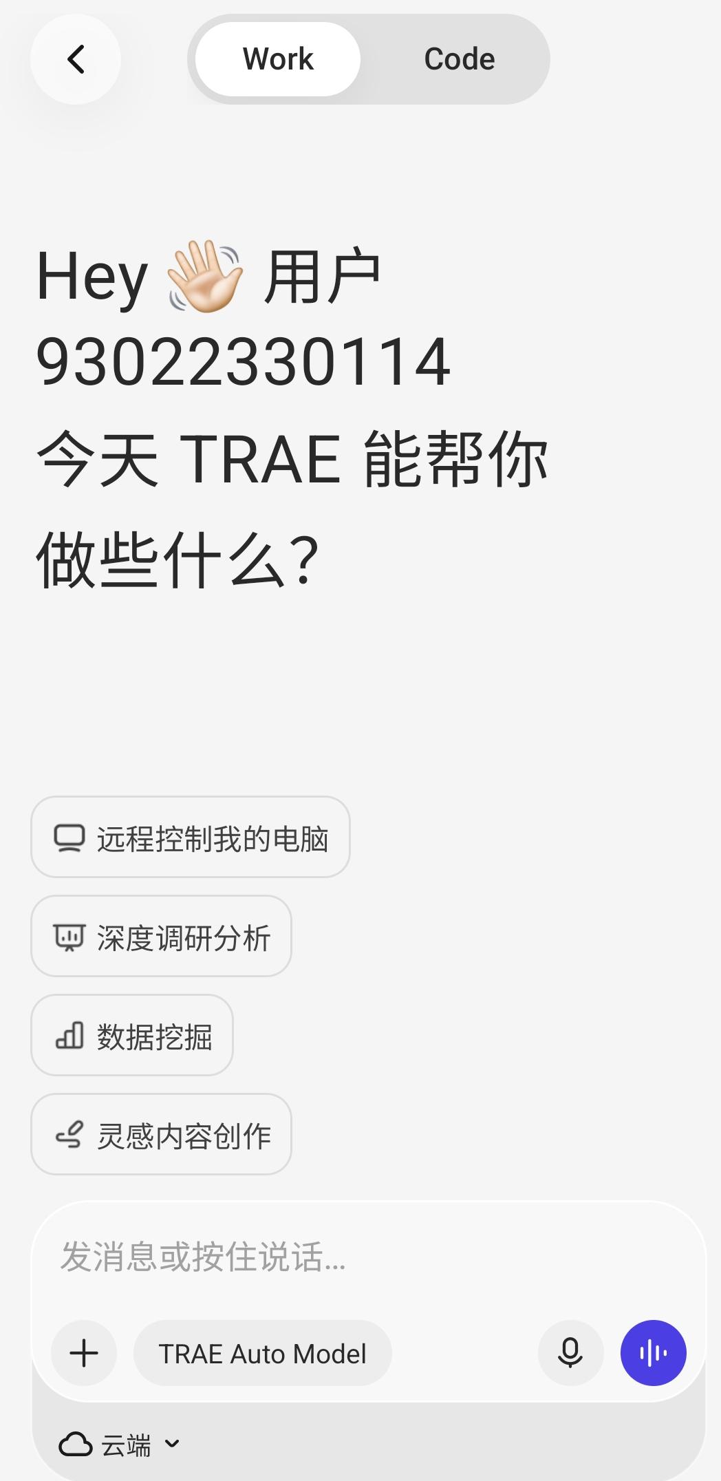 work 用了一下确实不错啊。代码开发是核心强项，可直接读取项目文件、云端沙箱运