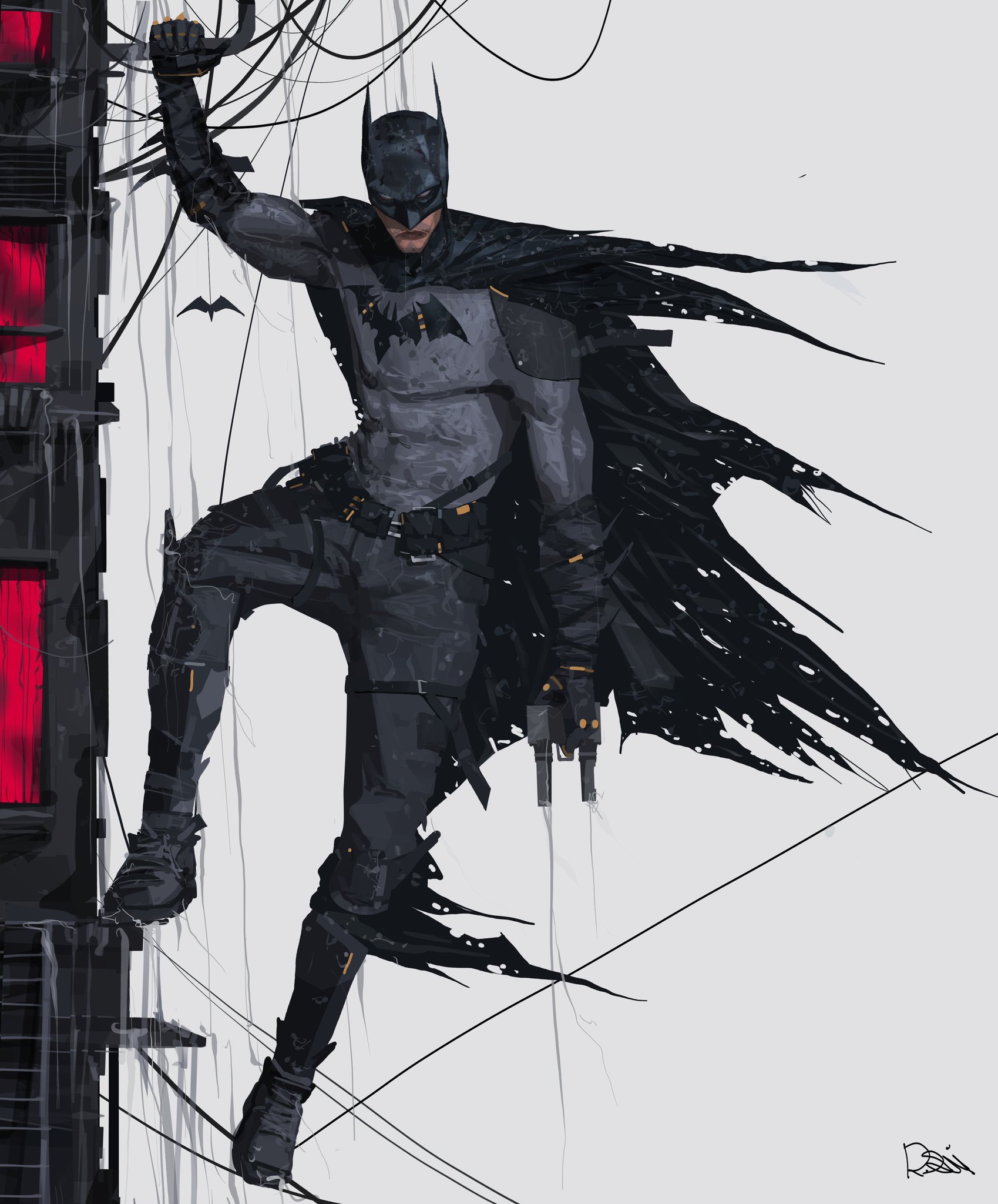 帕蝙Art by raza #蝙蝠侠# ​​​