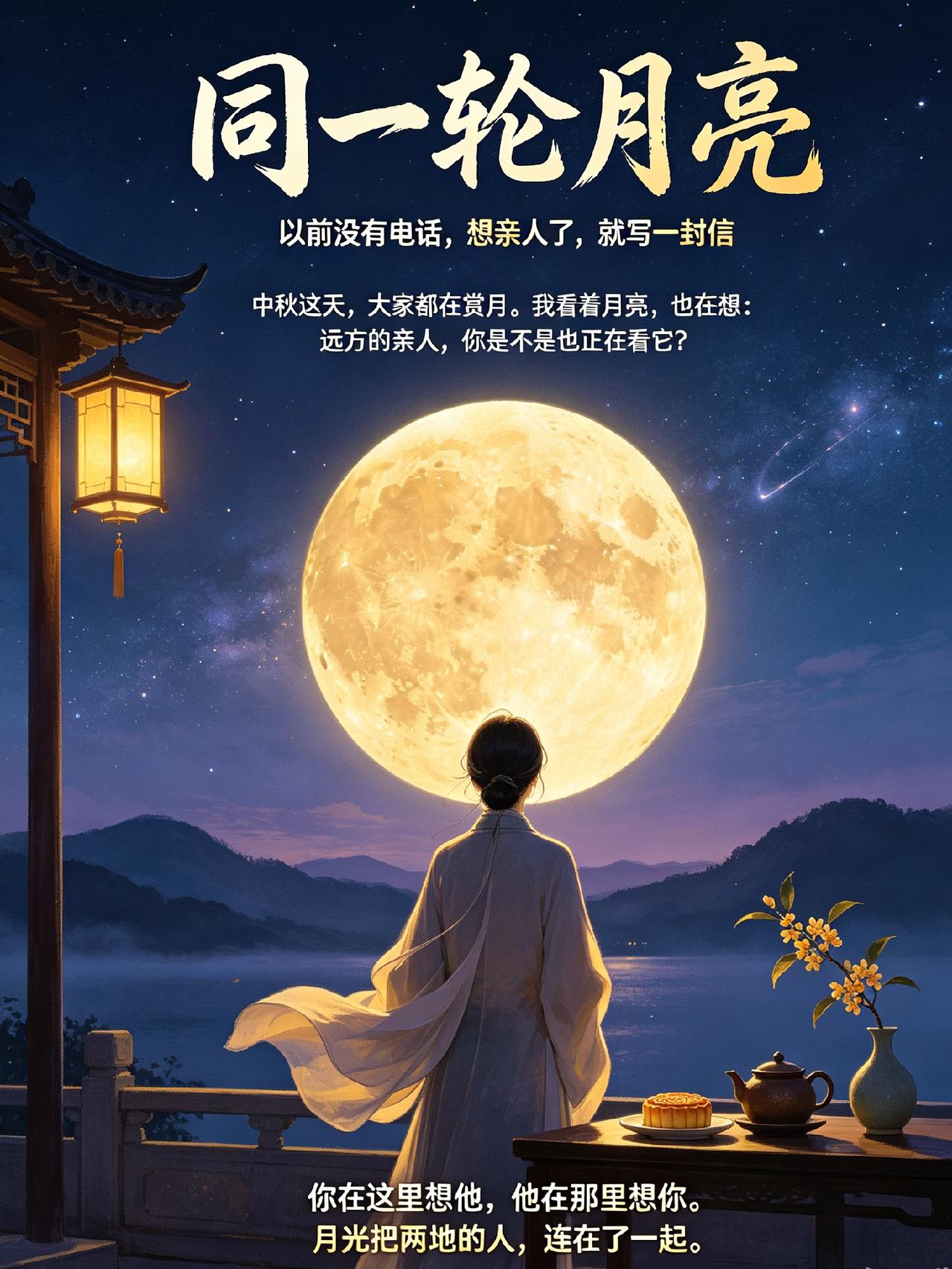 古时候的亲人分开，没有电话，想对方了，只能写一封信。
信件来回要走上很久，能不能