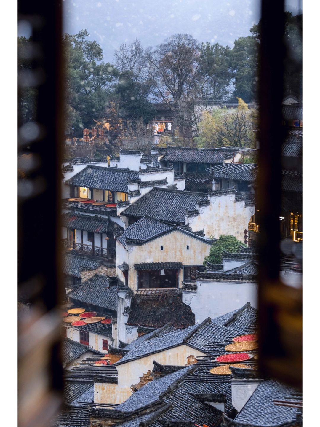 刚回来‼️在篁岭遇见初雪，保姆级游玩攻略❄️