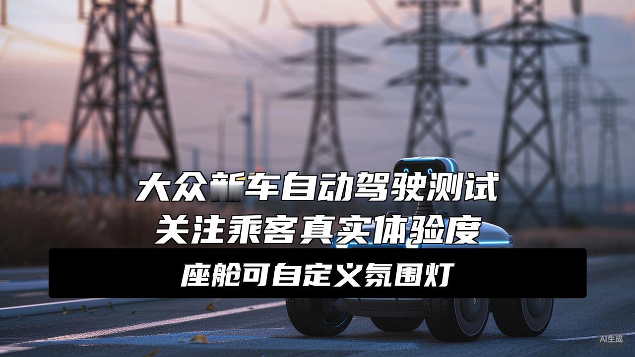 大众在德国测试“无方向盘”自动驾驶，全新测试车Gen.Urban1亮相
突发！大