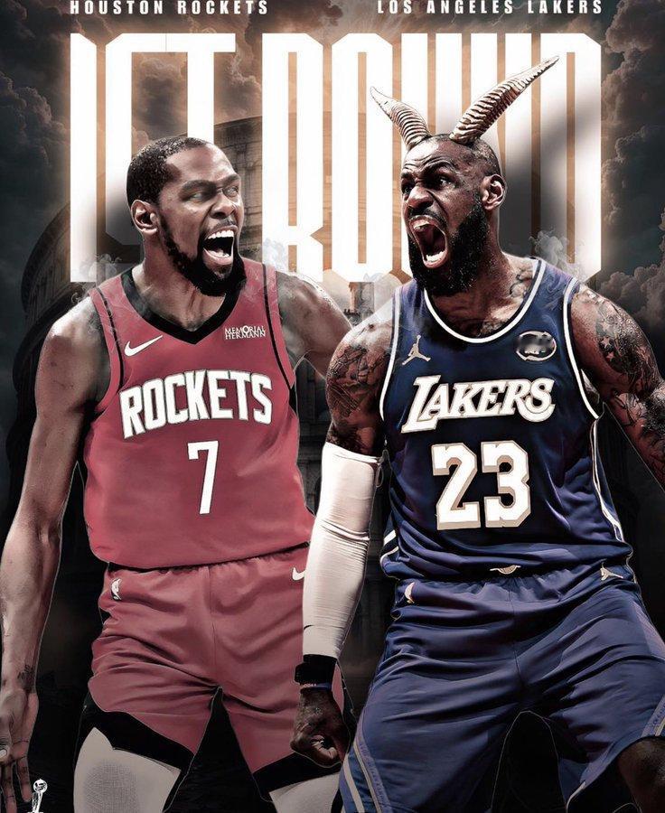 常言道骄兵必败，哀兵必胜！
湖人将在詹姆斯的带领下众志成城、背水一战。
火箭岂能