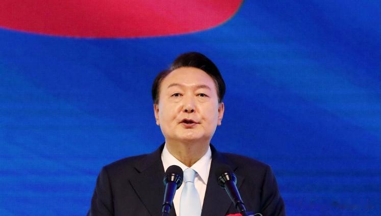 也许遭遇到丧父之痛，受到了刺激，尹如同全身披挂，手持长枪的堂吉诃德一样，在光复节