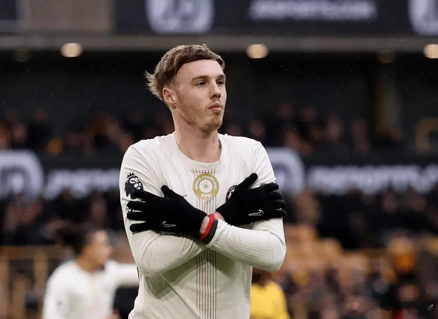 帕尔默已为切尔西在英超中上演4次帽子戏法，队史最多球员昨天英超第25轮，客场挑战