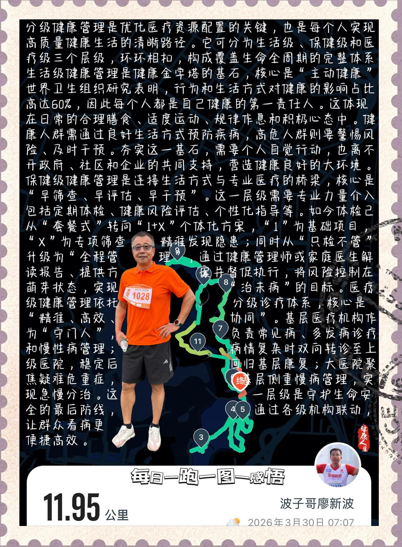 【 分级健康管理：通往高质量健康生活的路径】  分级健康管理是优化医疗资源配置的