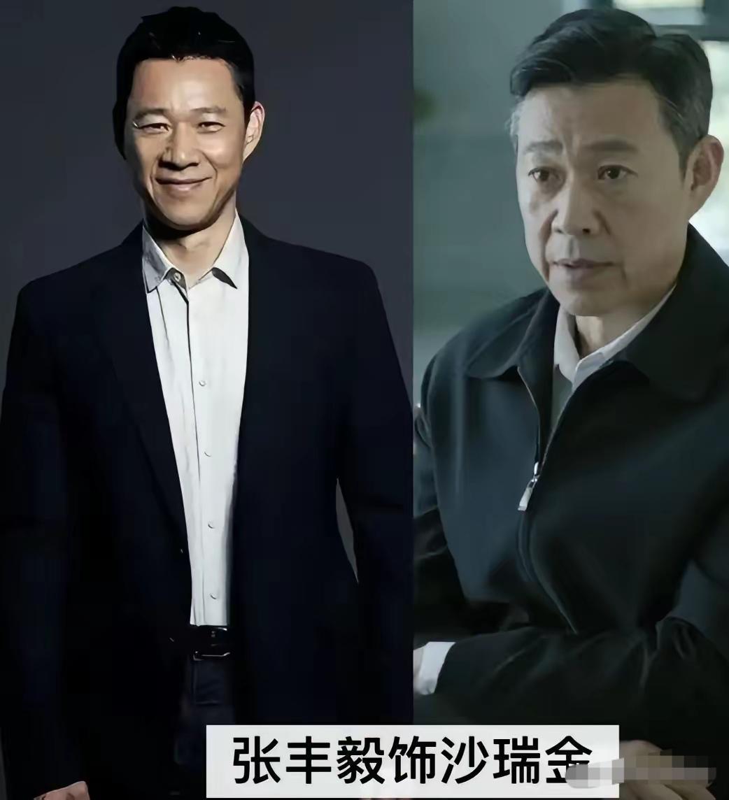 沙瑞金的扮演者张丰毅
赵东来的扮演者丁海峰
李达康的扮演者吴刚
三位老戏骨演员，