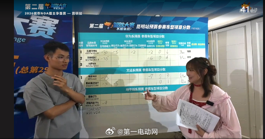 第二届智驾大赛第二届中国智驾大赛 昆明站埃安N60 全场景扣15分，效率行为扣7