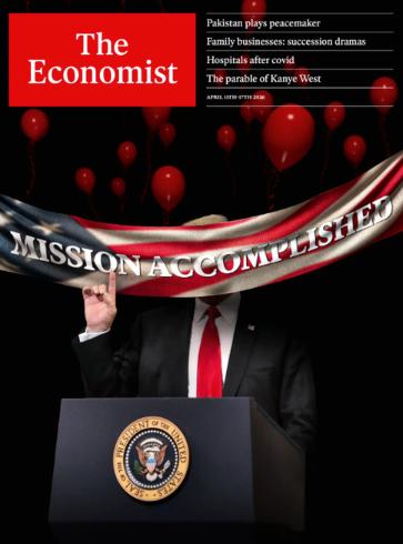 【《经济学人》新封面。唐纳德·特朗普——这场战争的最大输家。】