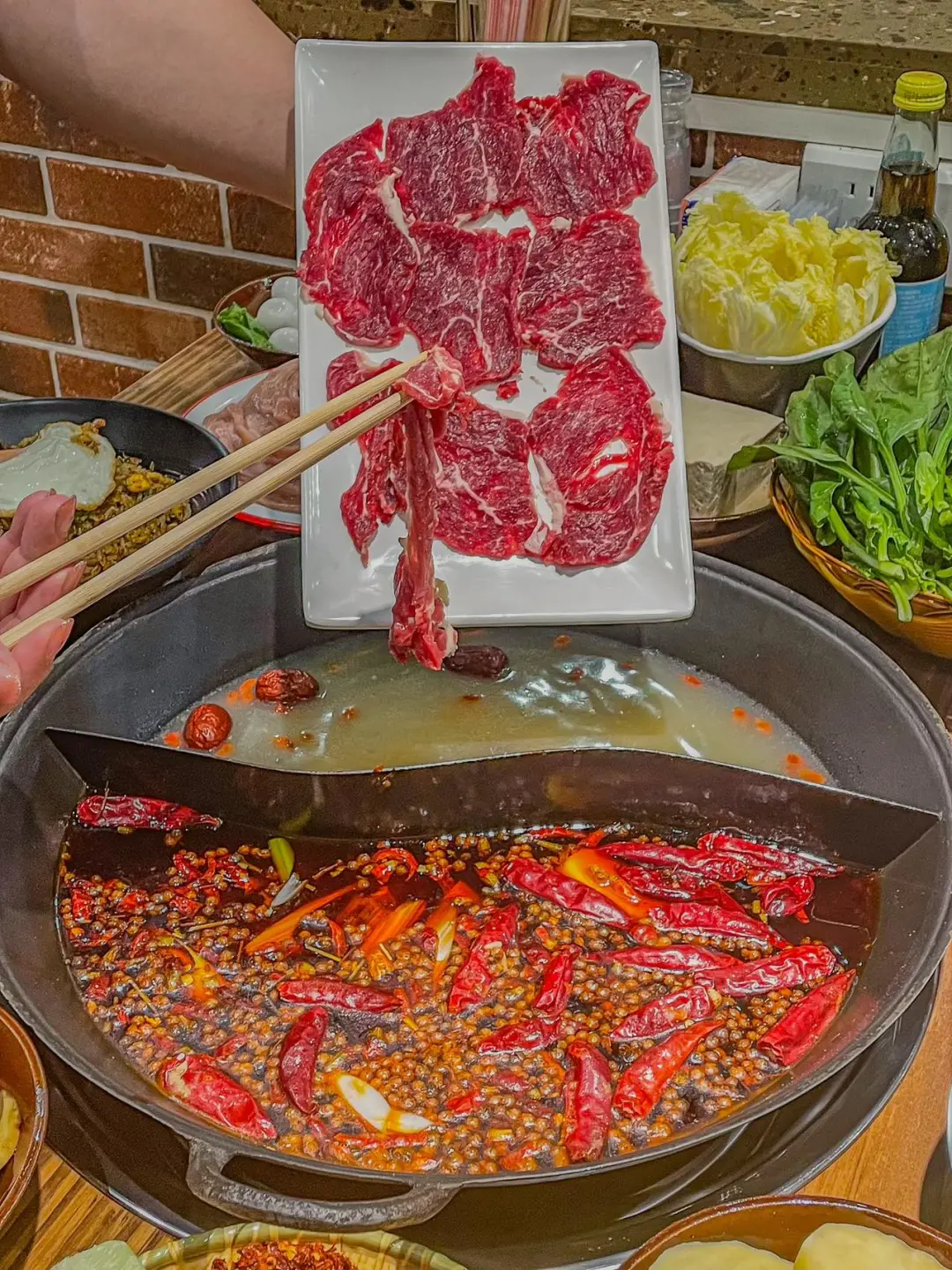 秋风一吹，不吃大脑壳火锅你吃个der ❗️