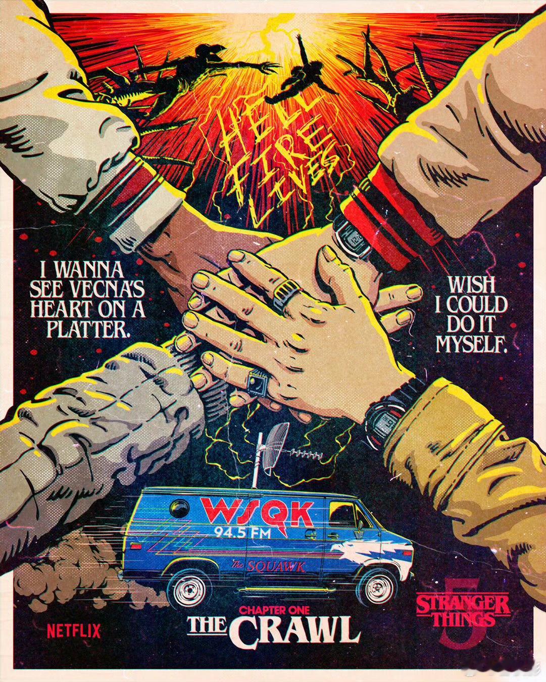 《怪奇物语》第五季第1集海报曝光！！！ 