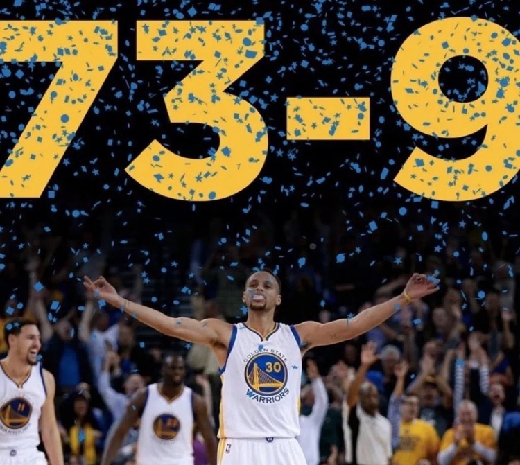 ➡理论上这个记录也许永远不会再有人破了，需要实现这胜率需要的条件太多了，球员足够