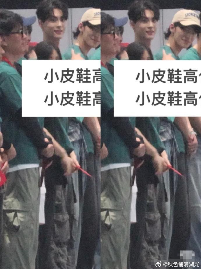 田栩宁新剧开机路透图 人群中帅的很突出！ ​​​