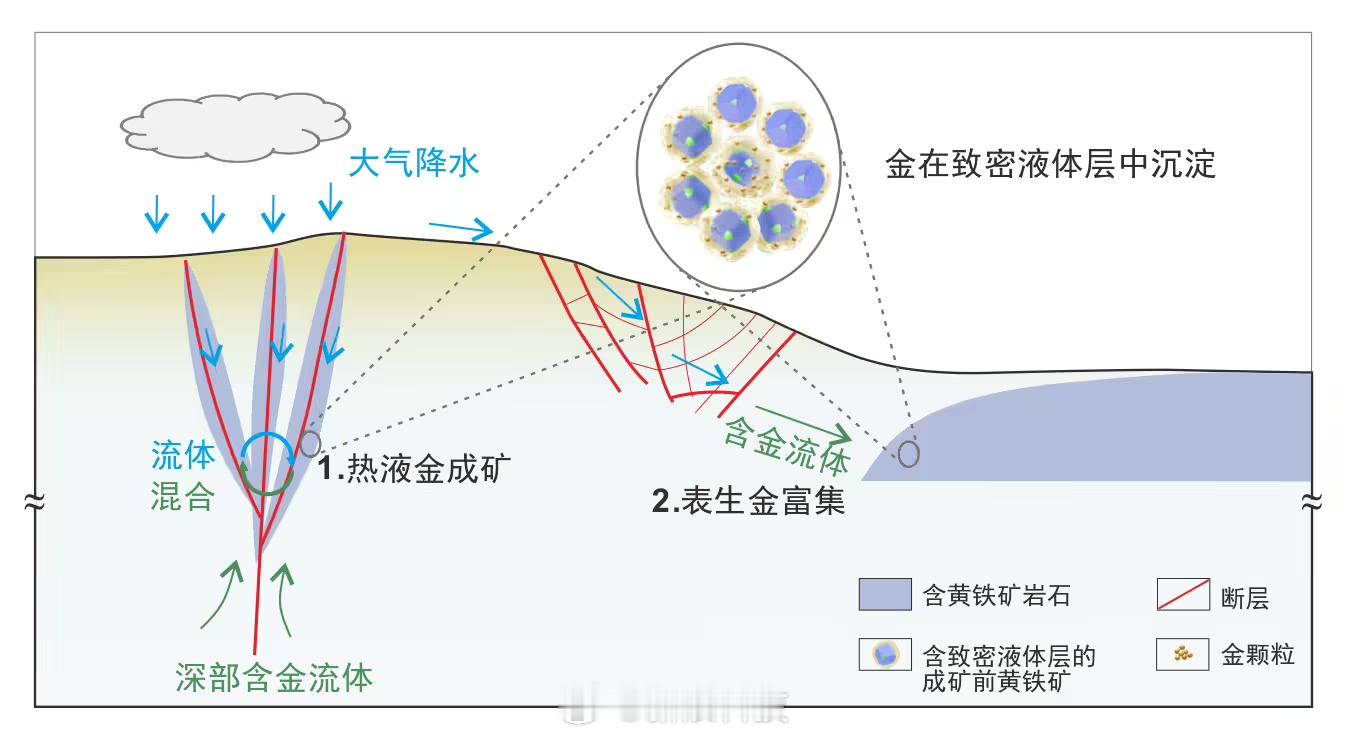 我国揭秘黄金如何富集【我国首次捕捉黄金纳米颗粒诞生】据央视报道，中国科学院广州地