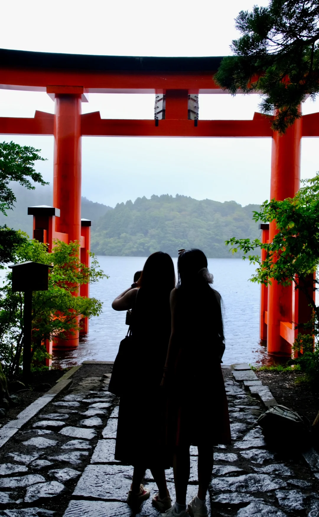 今日份箱根神社随手拍路人🥱海底捞一下❗️