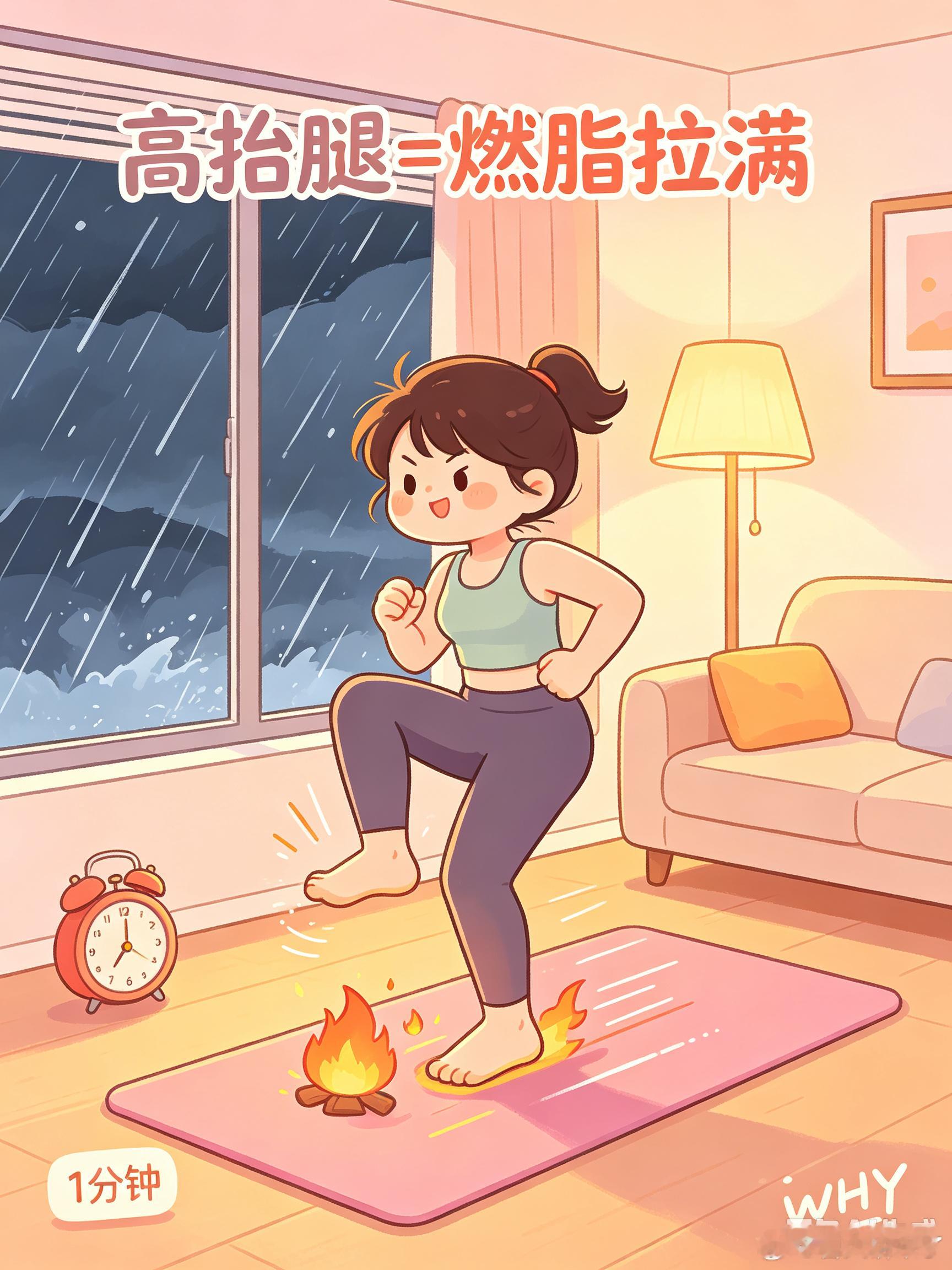 台风“白海豚”来袭，沿海乖乖居家不外出，可不能天天躺平吃零食长肉！整理一套零器械
