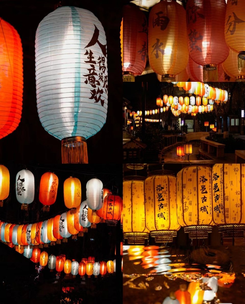 洛阳年味  ｜ 身边的年味  年味太浓：天上飘彩霞，地上开红花，洛阳明堂周边弄成