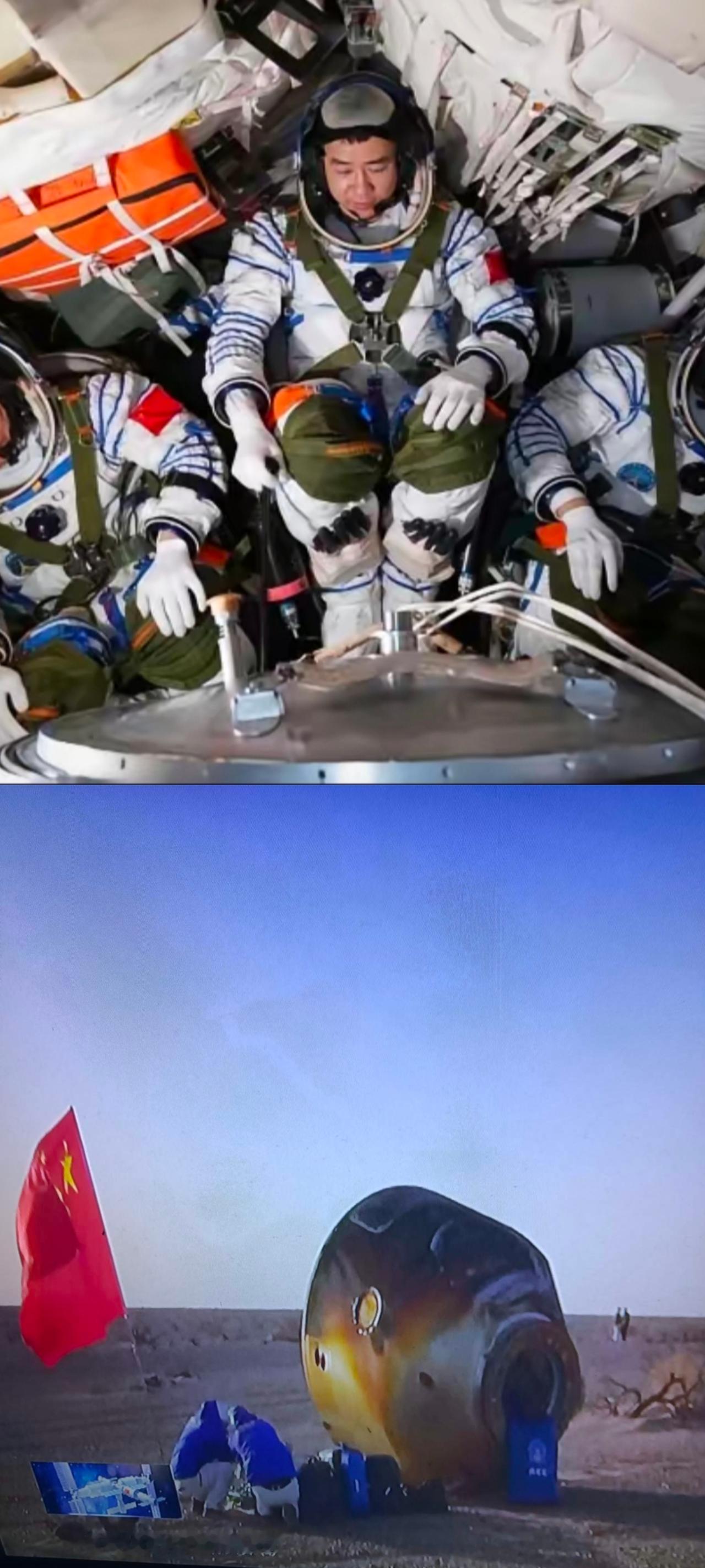 这波太空应急操作，全世界都看傻了，
神舟二十号乘组换乘神舟二十一号，
原来是因为