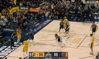 挑战了，掘金主帅冲进场内湖人vs掘金