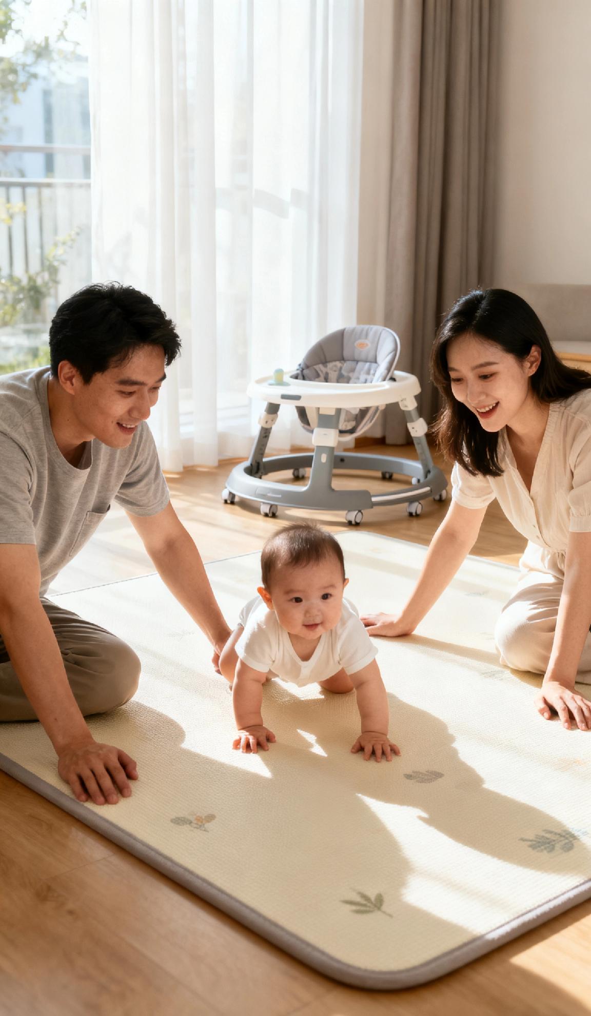 宝爸宝妈们,要不要给婴儿学步车? 宝爸宝妈们别纠结！婴儿学步车看似能解放双手、帮